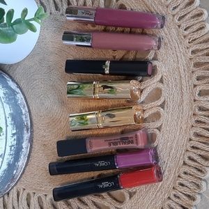 L'oreal Lipstick Lip Gloss Matte Infallible Pro Last💋 Bundle of 8 Brand New